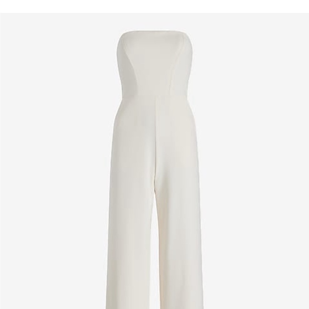 Strapless Wide Leg Jumpsuit New without the tags